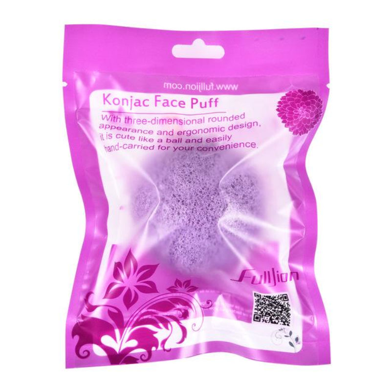 Natural Konjac Facial Sponge - Round Exfoliating Cleansing Puff