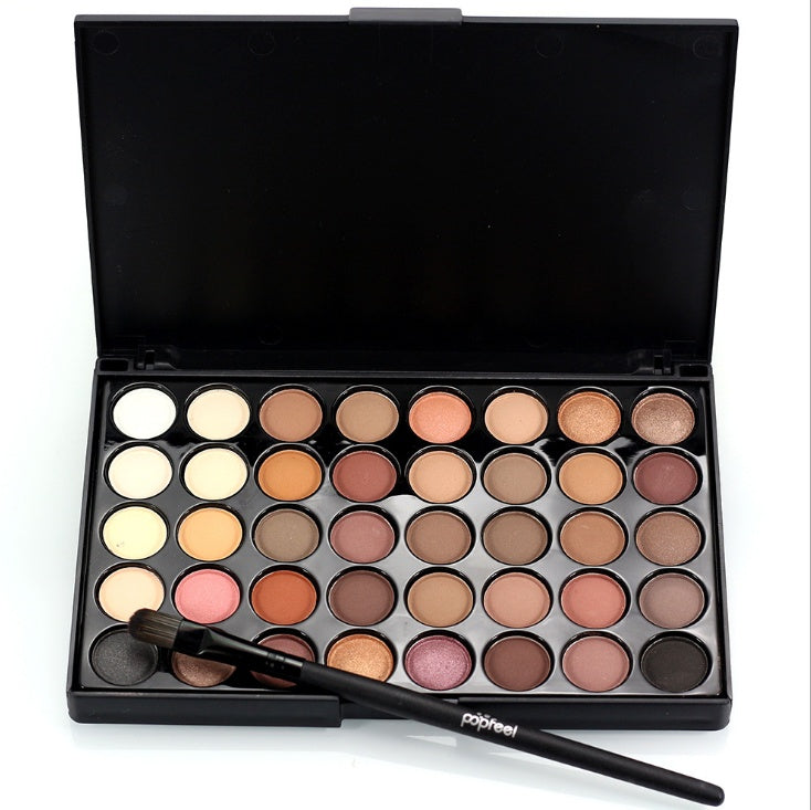 Matte Eyeshadow Pallete Glitter Powder Eye Shadow Palette Matte Eyeshadow Pallete Glitter | Ectron Online