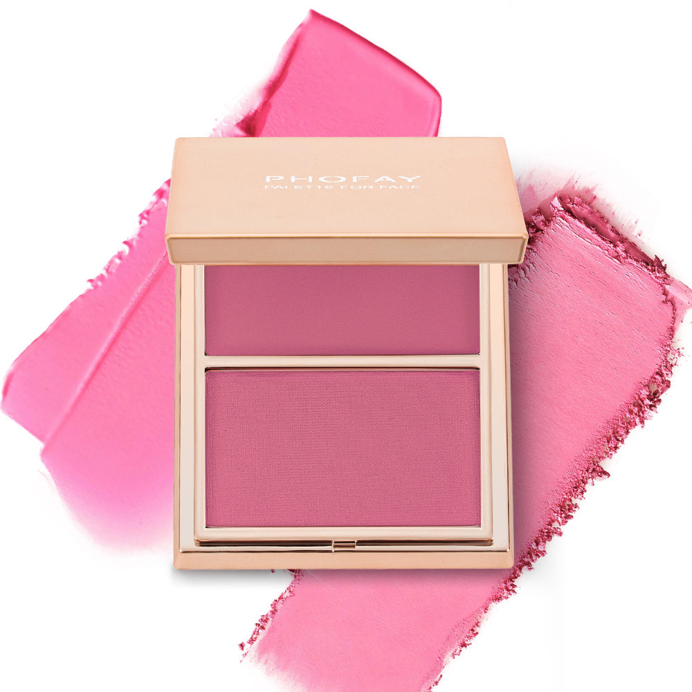 PHOFAY Double-Take Cream & Powder Blush Duo PHOFAY Double-Take Cream & Powder Blush | Ectron Online