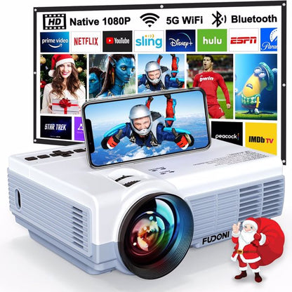 Full HD 1080p Movie Projector | 14000L Brightness & 3LCD Display Projector, Banned By Amazon, Shipped Via | Ectron Online