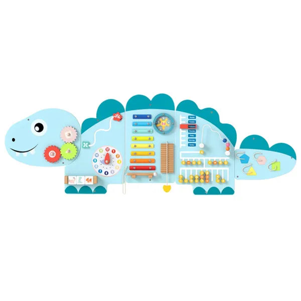 11-in-1 Dinosaur Wall Busy Board