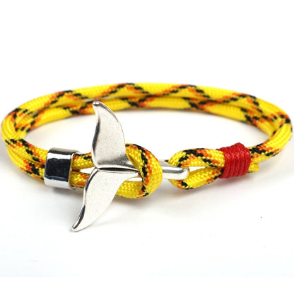 Maritime Magic | Anchor and Whale Tail Jewelry Bracelet | Ectron Online