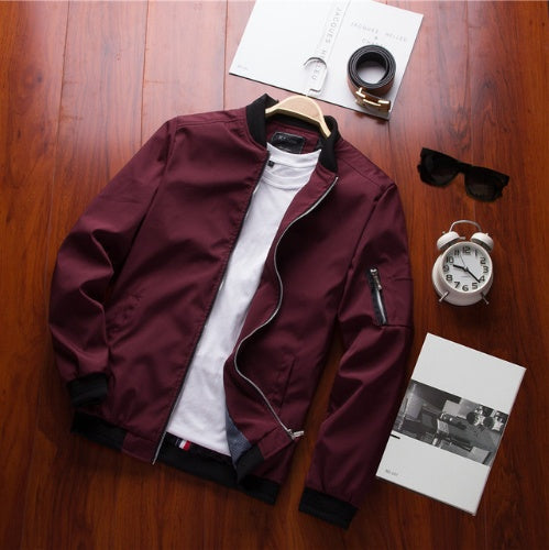 Men's Casual Baseball Jacket - Trendy Youth Baseball Uniform Jackets & Outerwear for Men | Ectron Online