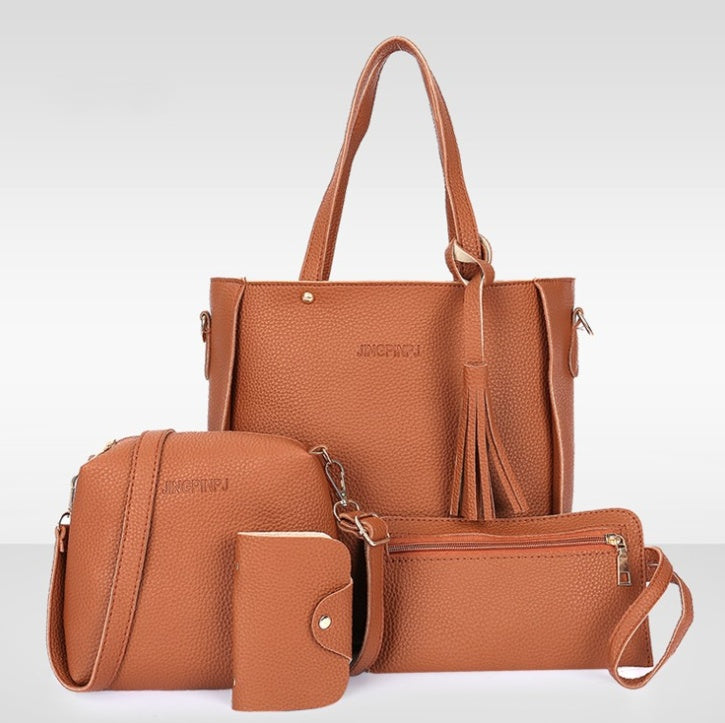 Pack of 4 Shoulder Bag Set - Versatile & Stylish Bags Pack of 4 Shoulder Bag Set | Ectron Online