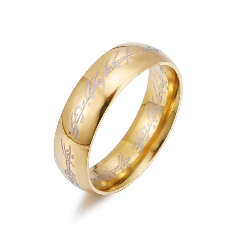Titanium Steel Ring Ring | Ectron Online