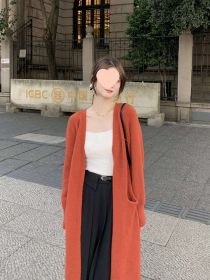 Long Over-the-Knee Sweater Outerwear