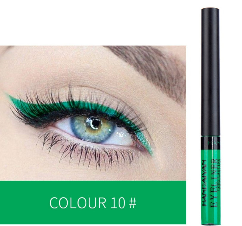 12-Color Matte Eyeliner Set – Vibrant, Long-Lasting Shades 12-color matte eyeliner | Ectron Online