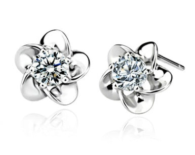 Hypoallergenic Earrings: S925 Silver with Amethyst & Zircon Earrings | Ectron Online