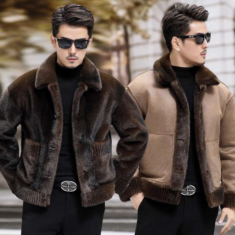 Men's Fur Chenille Coat Men's Fur Chenille Coat | Ectron Online