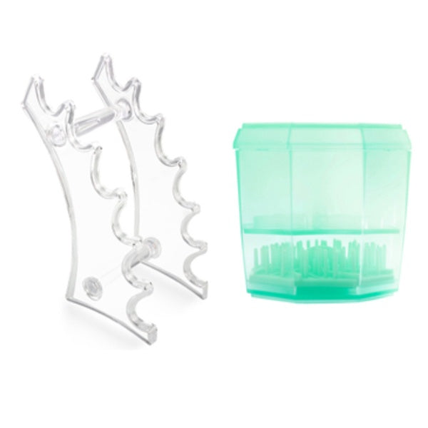 14-Hole Makeup Brush Drying Rack & Stand 14 Hole Make up Brush Set Dry Rack Dryin | Ectron Online