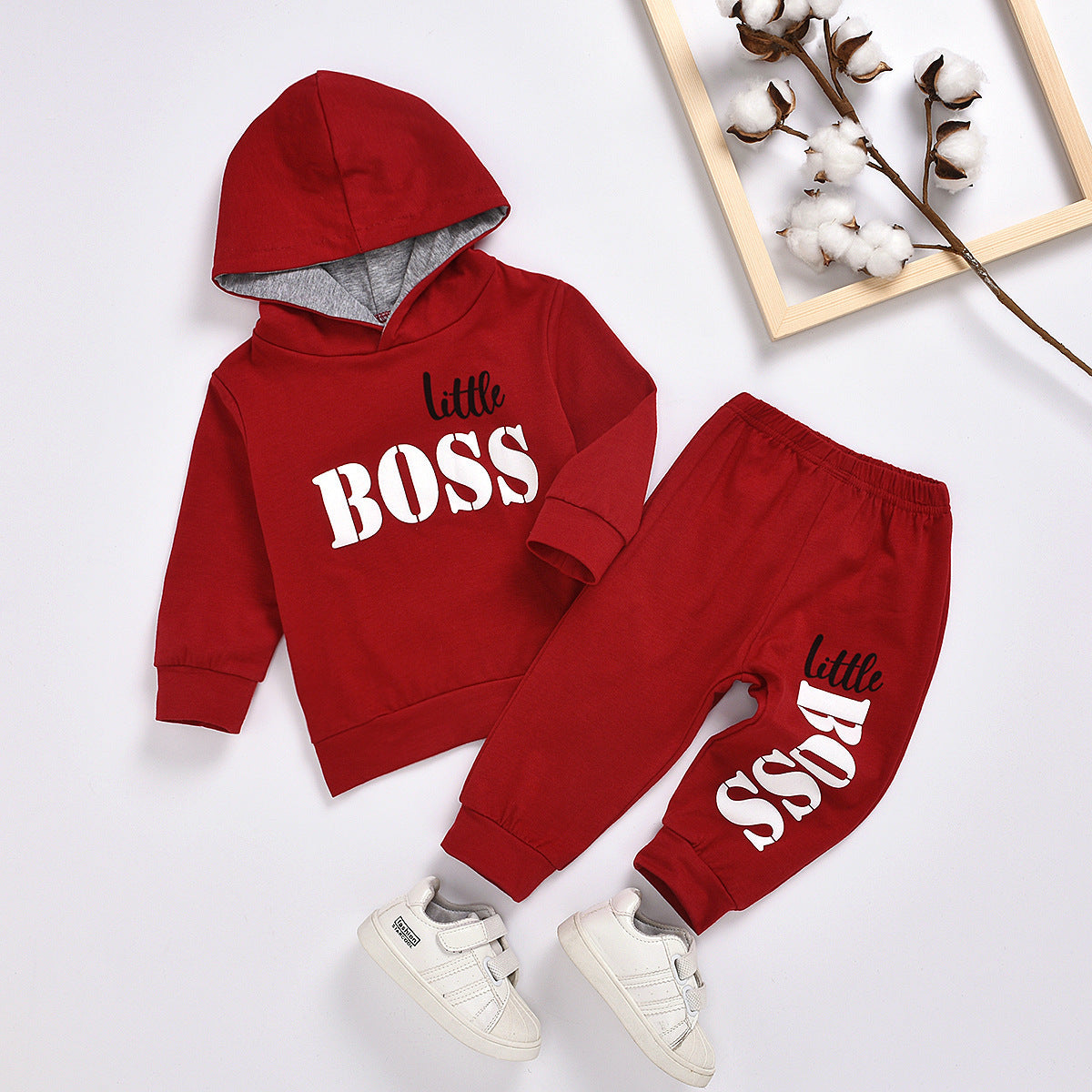 Two-Piece Hooded Sweater & Trousers Set Two-piece hooded sweater and trousers | Ectron Online