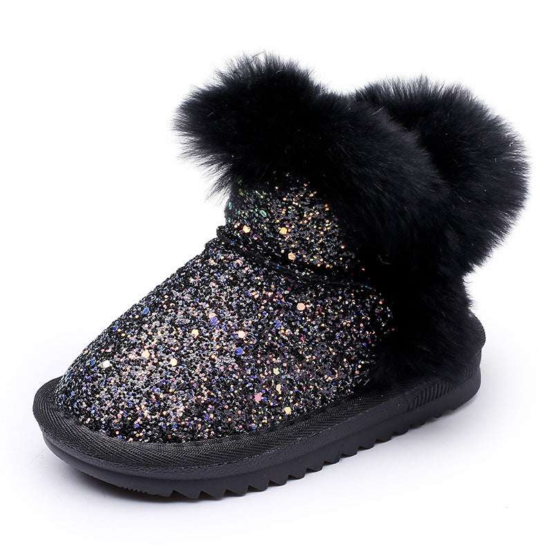 Warm Waterproof Plus Velvet Boots - Cozy Winter Footwear Plus velvet boots warm waterproof boots | Ectron Online