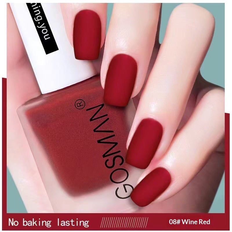 Quick-dry Matte Nail Polish, Non-peel