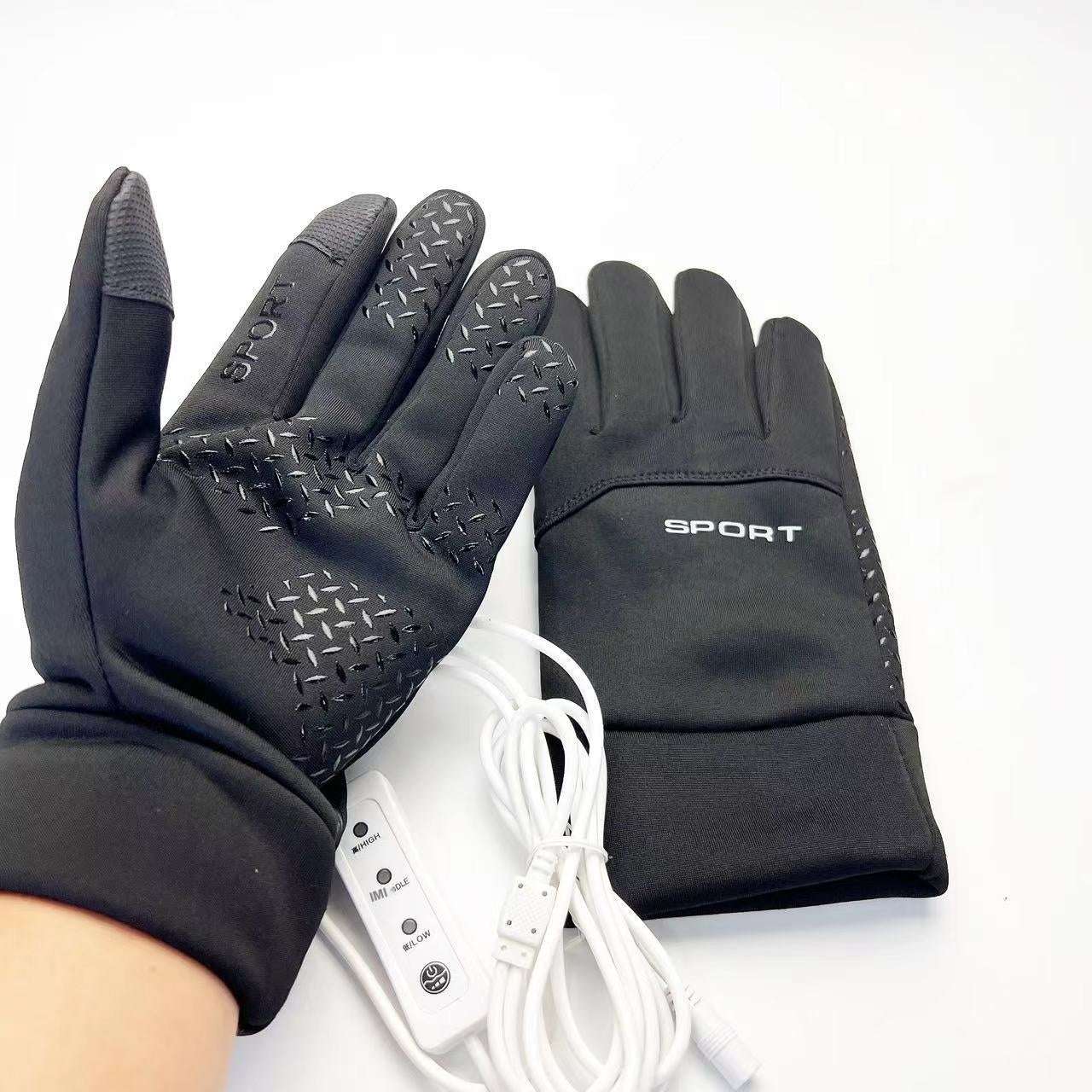 USB Heated Touch Screen Gloves USB Electric Heating Gloves Cycling Warm | Ectron Online
