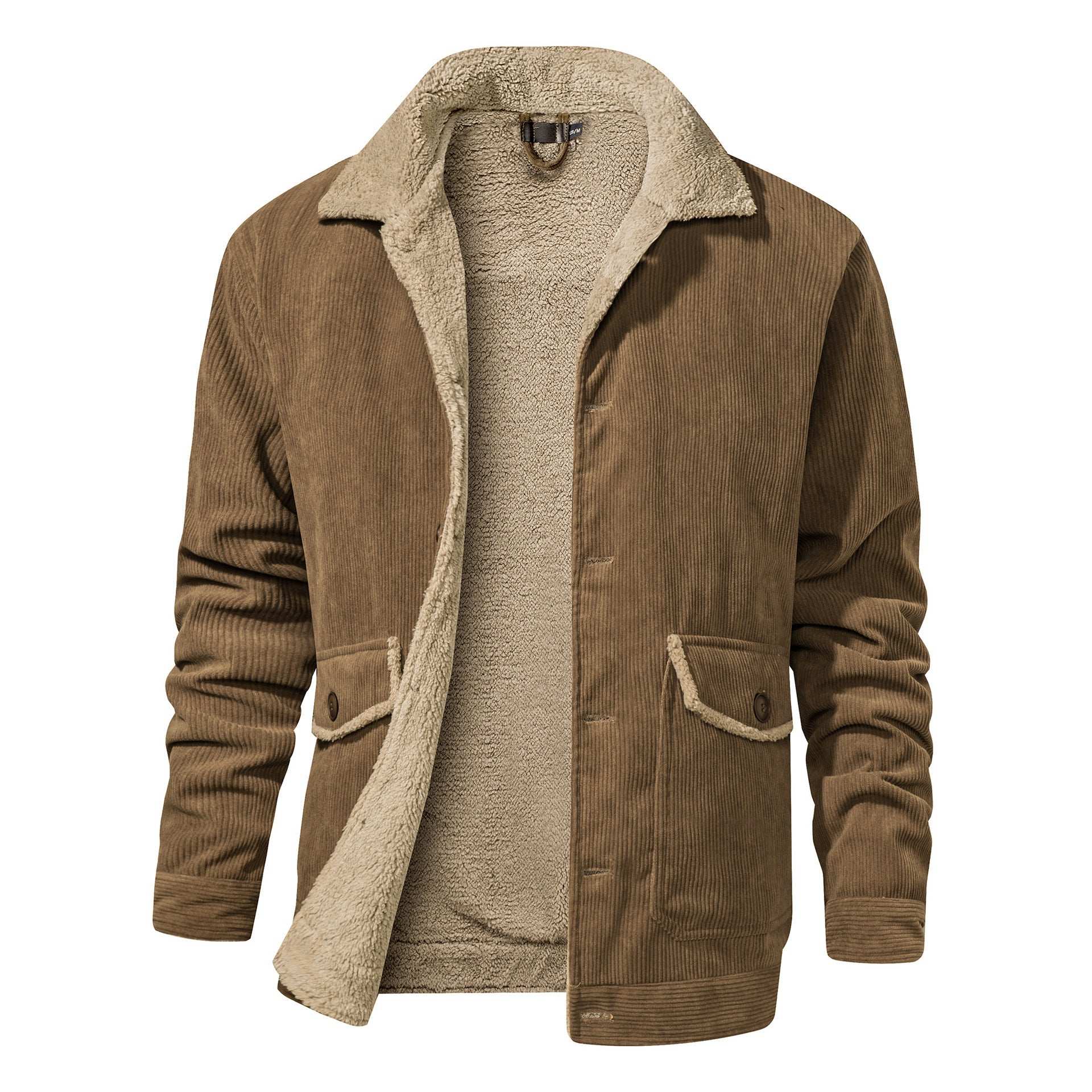 Men's Cashmere Thickened Jacket Men's Large Cashmere Thickened Jacket Ca | Ectron Online