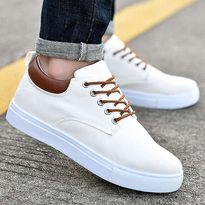 Korean Breathable Men’s Casual Canvas Sport Sneakers Korean Breathable Men's Casual Canvas Sp | Ectron Online
