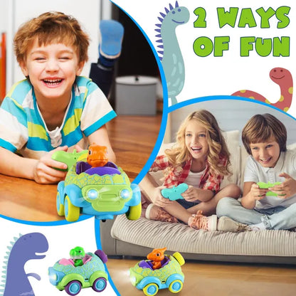2-Pack Dinosaur Remote Control Cars 2Pack Dinosaur Remote Control Cars For T | Ectron Online