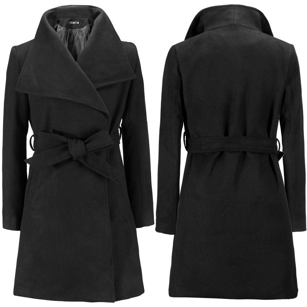 Women's woolen coat