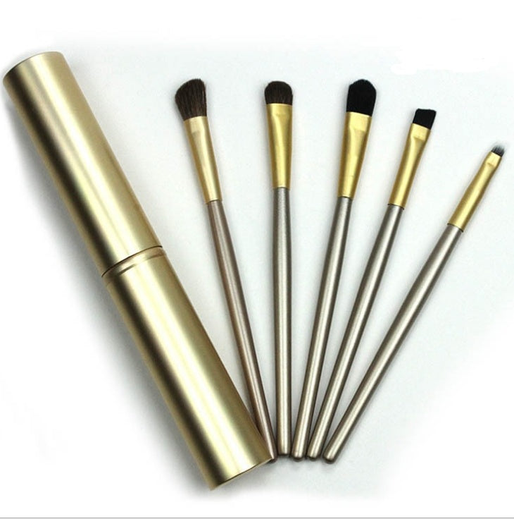 5pcs Travel Portable Mini Eye Makeup Brushes