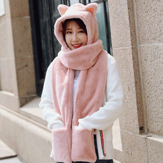 Parent-child Plush Bib Hats & Caps | Ectron Online