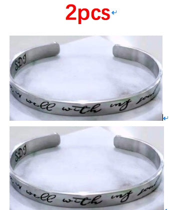 Personalized Jewelry | Custom Mantra Bracelets Bracelet | Ectron Online
