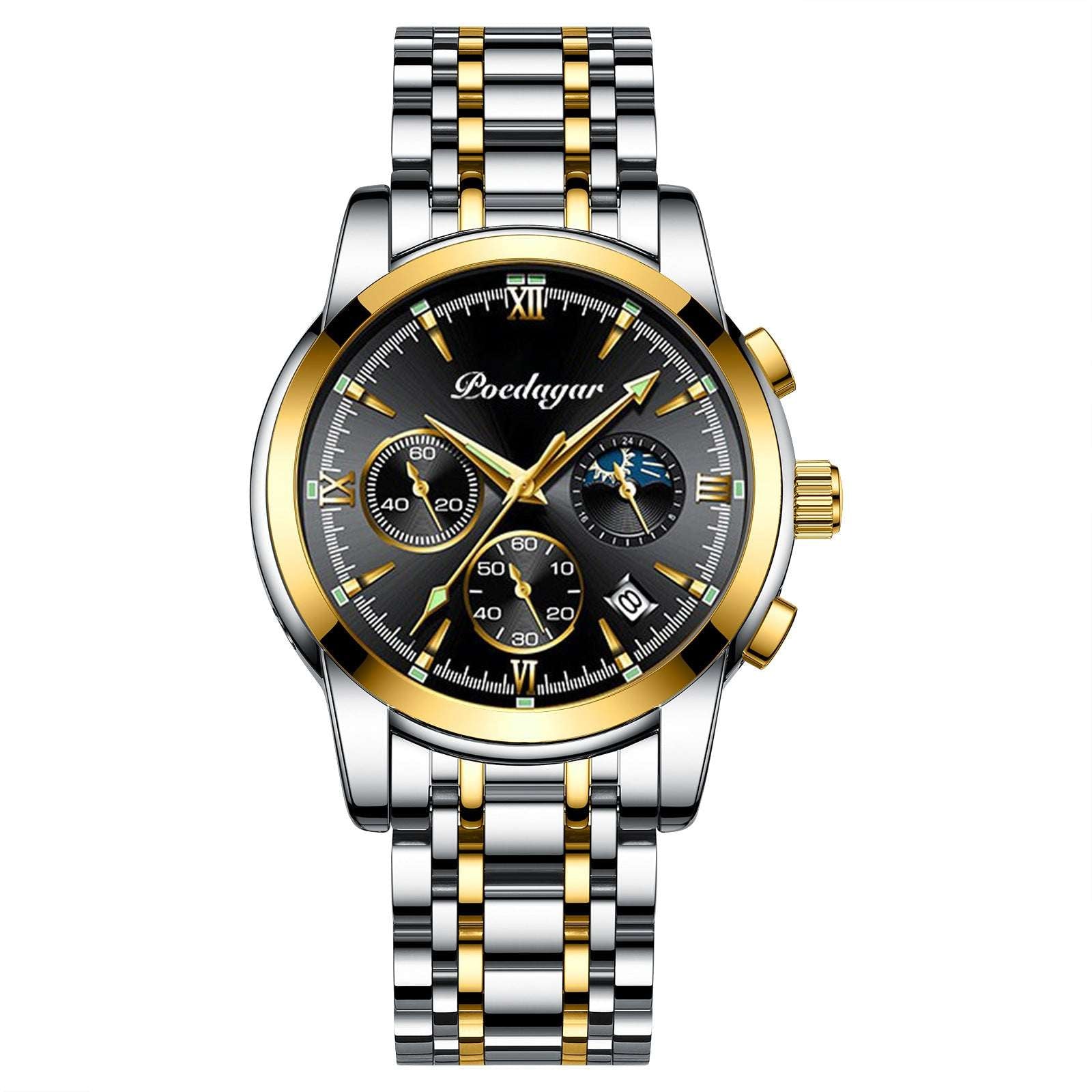 Men's Multi-Function Quartz Watch Multifunctional Men's Watch Luminous Wat | Ectron Online