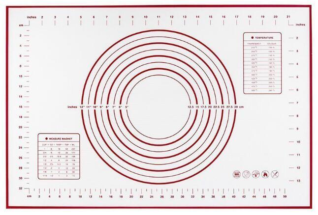 {{ brand }} 40x60cm Large Size Of Silicone Baking Mat Red 40x60 - 40x60cm Large Size Of Silicone Baking Ma