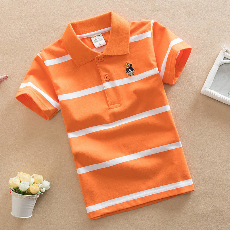College Style Boys' Polo Shirt | Short Sleeve T-shirt College Style Boys Polo Short Seeve T-sh | Ectron Online