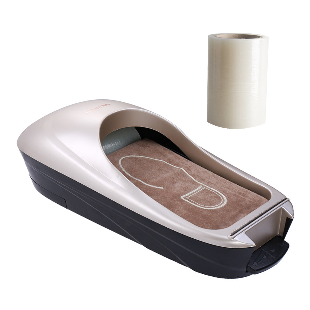 Automatic Shoe Cover Machine – Industrial Grade with Film Roll Baking paint automatic shoe cover machin | Ectron Online