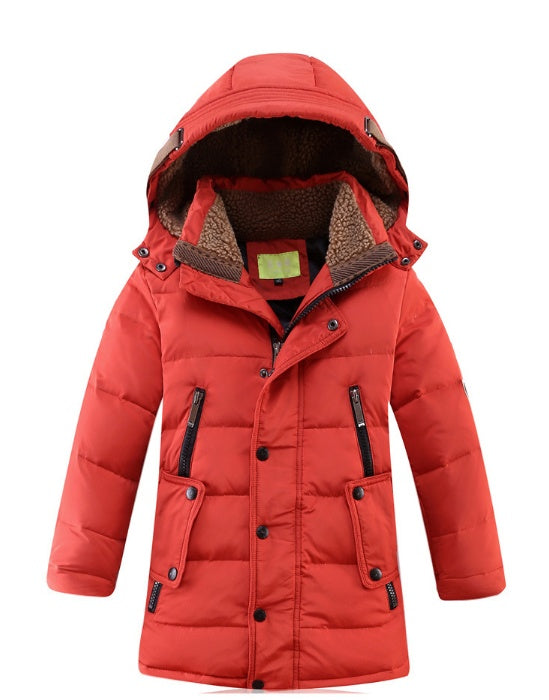Kids' -30° Duck Down Jacket | Boys' Winter Outerwear -30 Degree Children's Winter Jackets Duc | Ectron Online