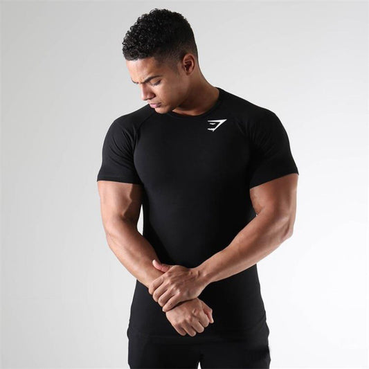 Men’s Summer Sports T-Shirt – Fitness & Leisure Short Sleeve Summer New Men's T-Shirt Sports Fitness | Ectron Online