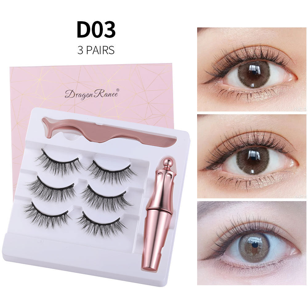 Magnetic Eyeliner & Lash Set – Natural, Long-Lasting with Tweezer Tool Natural Long Lasting Magnetic Liquid Eye | Ectron Online
