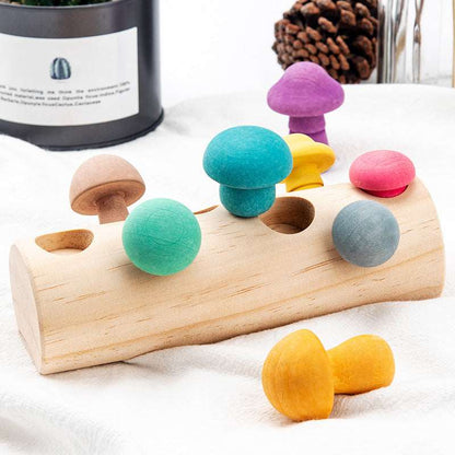 Wooden Mushroom Picking Game Simulation Mushroom Picking Game Wooden | Ectron Online