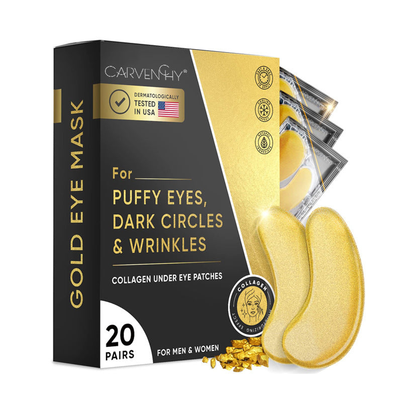 Gold Eye Mask - Remove Bags & Wrinkles Eye Bag Removal Wrinkle Lifting And Tigh | Ectron Online