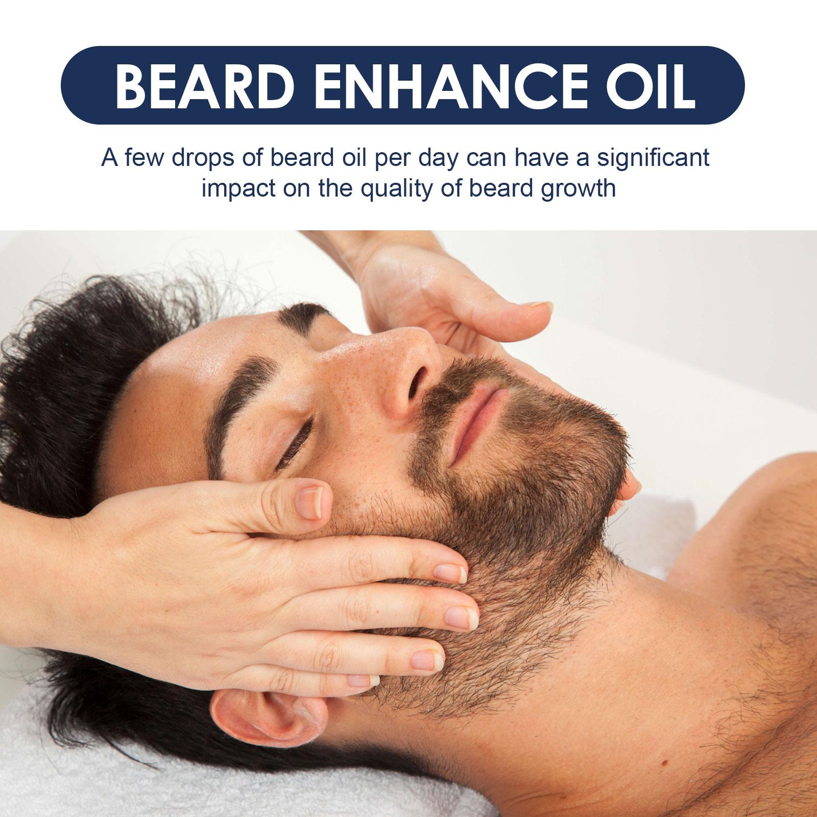 EELHOE Beard Care Oil - Growth Serum for Nourished & Shiny Beards