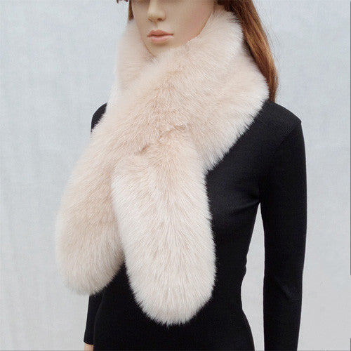 Faux Fur Rabbit Fox Collar Shawl Faux Fur Rabbit Fox Collar Shawl | Ectron Online