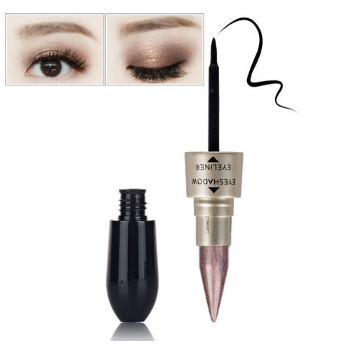 Double head six color eyeshadow black eyeliner Double head six color eyeshadow black ey | Ectron Online