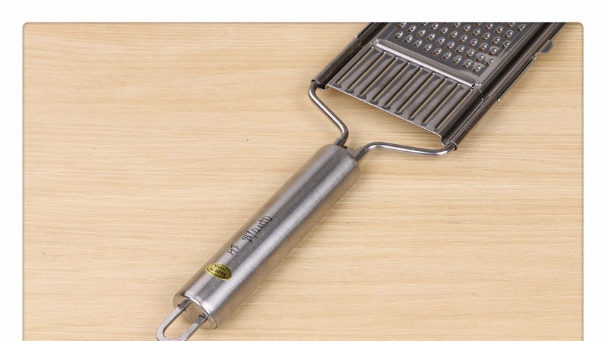 Stainless Steel Grater - Multi-Use Vegetable & Fruit Slicer