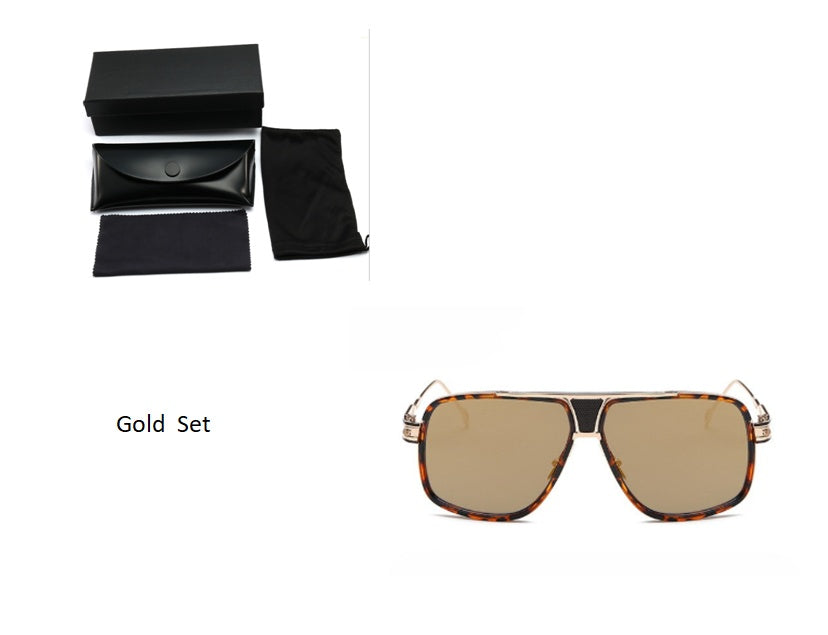 Men's Designer Sunglasses - Grandmaster Square Men’s Sunglasses | Ectron Online