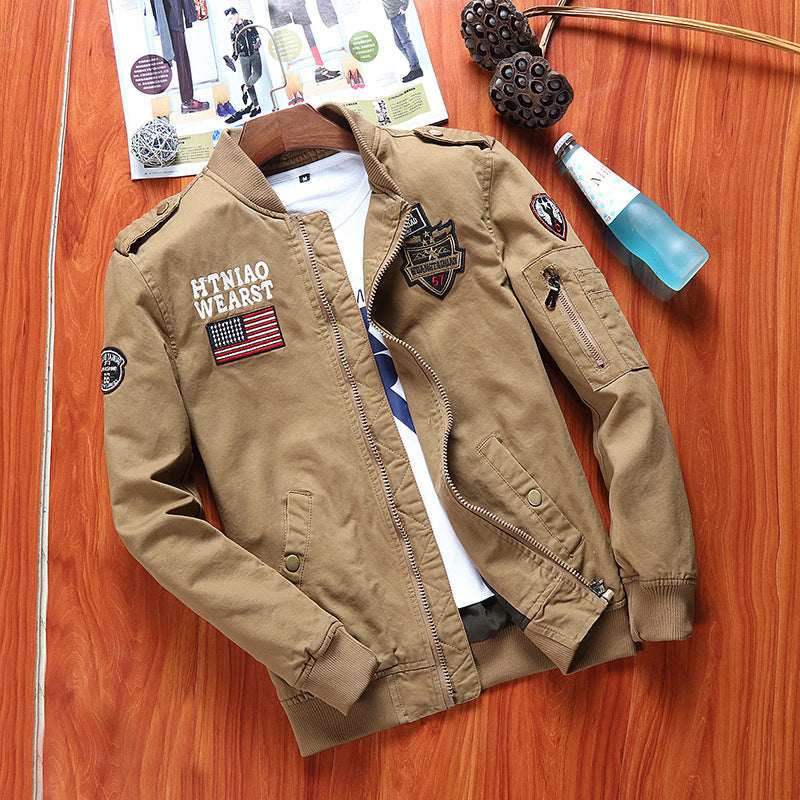 Men's Flight Jacket Baseball Uniform - Classic Bomber Style Men's flight jacket baseball uniform | Ectron Online