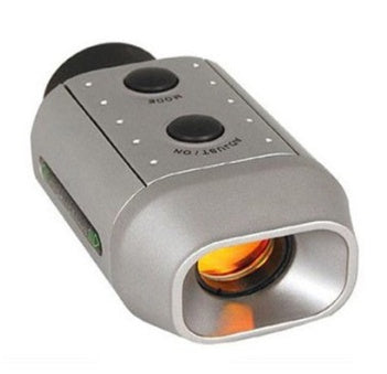 Golf rangefinder with a white background
