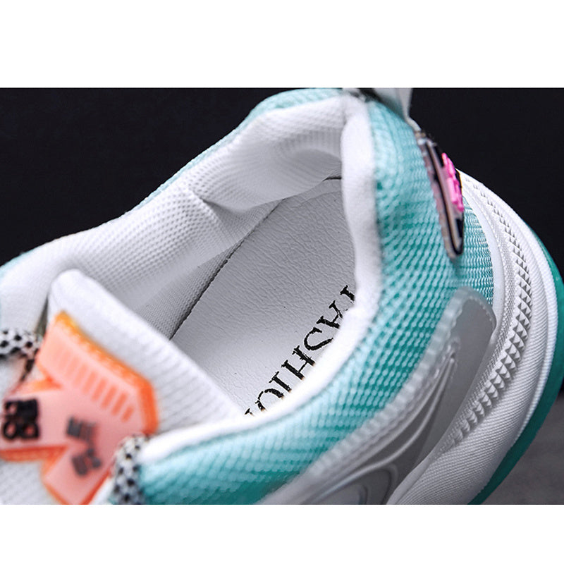 Women's summer rainbow bottom sneakers