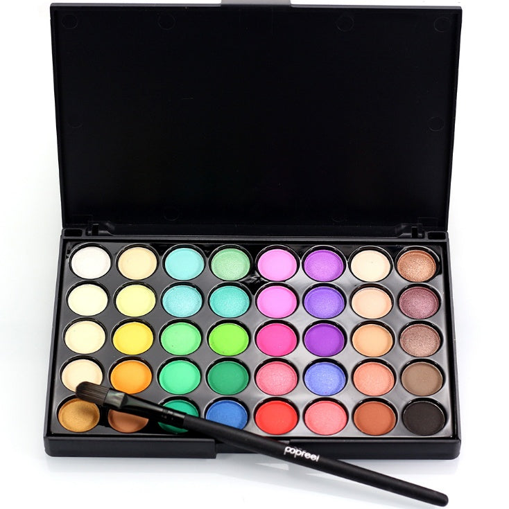 Matte Eyeshadow Pallete Glitter Powder Eye Shadow Palette Matte Eyeshadow Pallete Glitter | Ectron Online