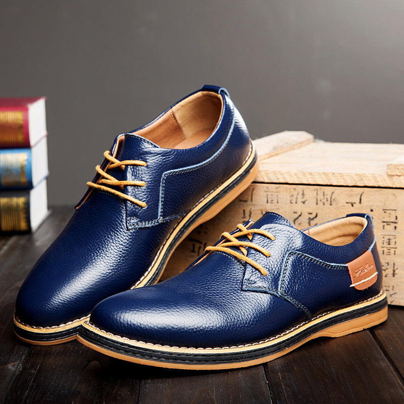 Rippled Leather Leu Oxfords – Elegant Men’s Dress Shoes Rippled Leather Leu Oxfords | Ectron Online