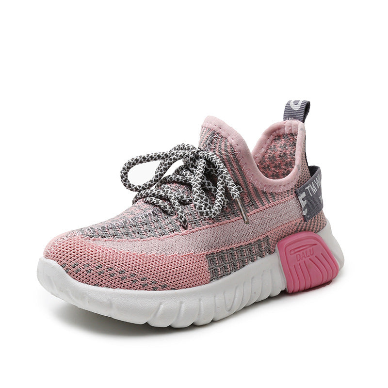 Kids' Leisure Flying Mesh Sports Shoes | Lightweight & Breathable Children's leisure flying mesh sports sh | Ectron Online