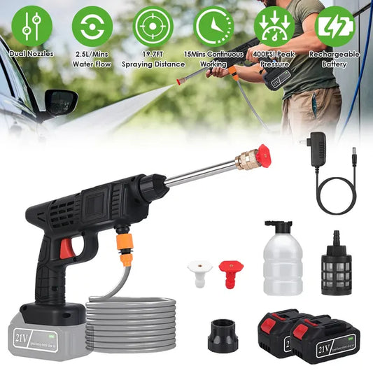 400PSI Cordless Pressure Washer Cordless Pressure Washer Portable Electr | Ectron Online