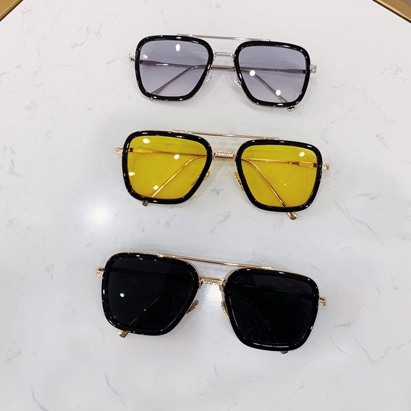 Sunglasses retro men and women shade sunglasses