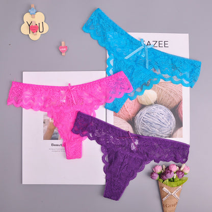 Adjusted  Cozy Lace Briefs G Thongs Underwear Lingerie For Women