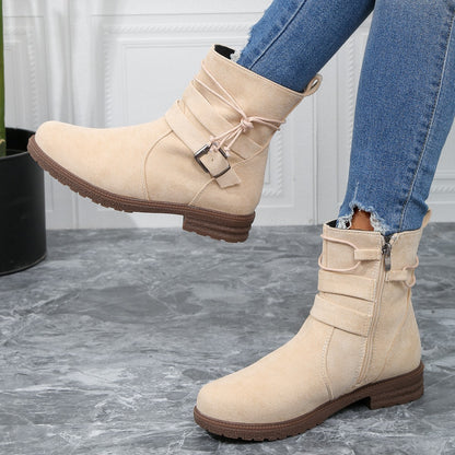 Women's Fashion Casual Retro Martin Boots