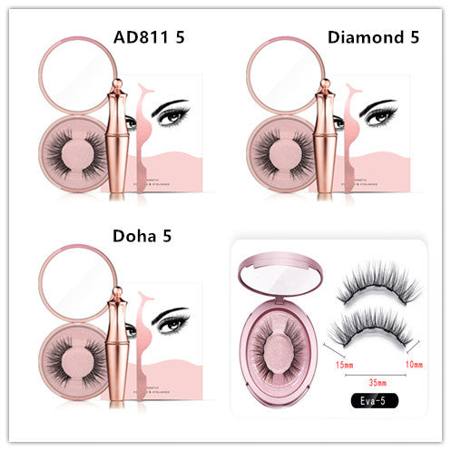 Magnetic Eyeliner & Lash Set – Natural, Long-Lasting with Tweezer Tool Natural Long Lasting Magnetic Liquid Eye | Ectron Online